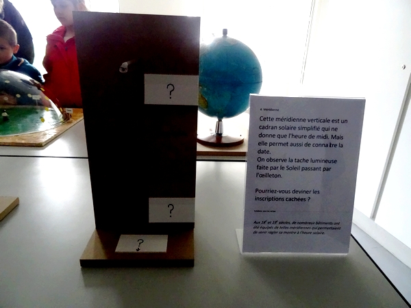 Des cadrans solaires ont été exposés au Musée du Pays Châtillonnais pour les Journées du Patrimoine...