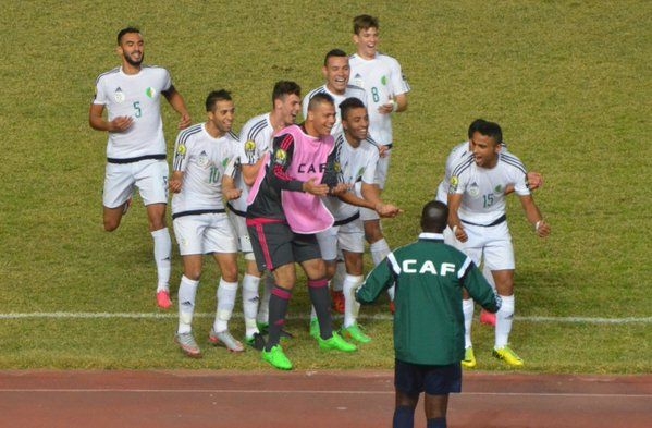 Mercredi 9.12.2015 à Dakar Demi finale CAN U23 EN-AFS 2-0