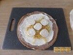 Galette de sarrasin au chèvre & miel 