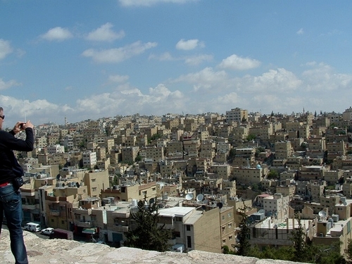 Jordanie : Amman et la citadelle Jabal el-Qal-a