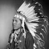 Charley Washakie, a Shoshone man. 1899. Photo by Rose & Hopkins.