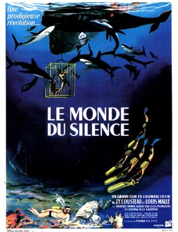 LE MONDE DU SILENCE BOX OFFICE FRANCE 1956 