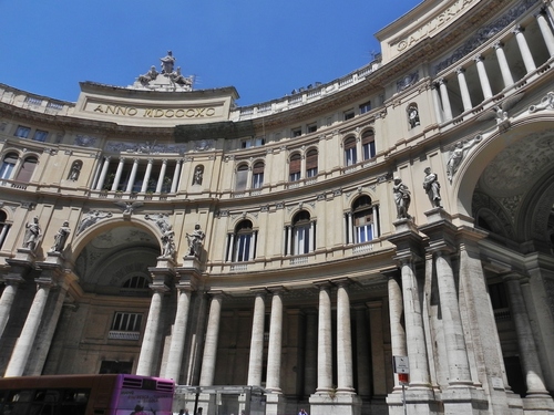 Naples, autour du Palais Royal et de l'Opéra (photos)