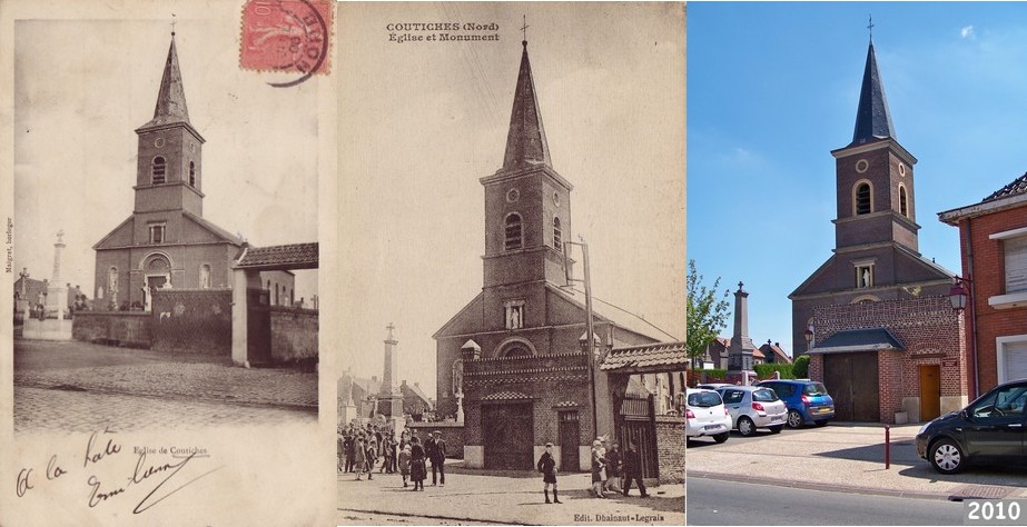 L'église : Coutiches