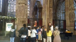 les CM1 visitent la Cathédrale - 2016