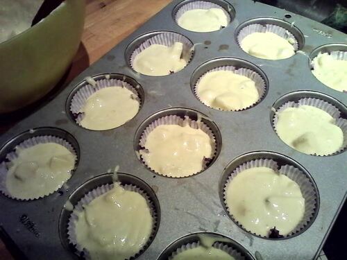 Muffins aux pommes pour le goûter (ou le petit déjeuner, au choix^^)