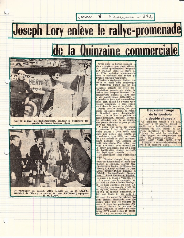 La Quinzaine commerciale de 1972 