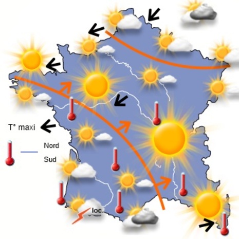 BONJOUR LES PREVISIONS DE LA SEMAINE (3 JOURS) 