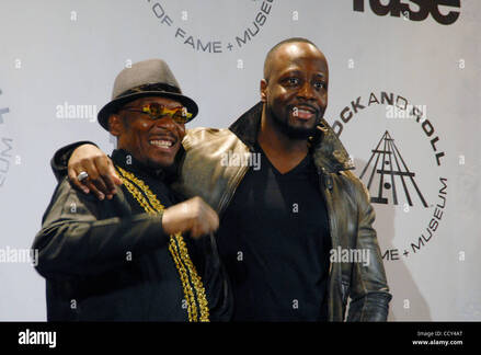 Mar 15, 2010 -New York, New York,USA JIMMY CLIFF and WYCLEF JEAN at the  2010 Rock and Roll Hall of Fame Induction Ceremony at the Waldorf Astoria  in NYC Credit Image: Jeffrey