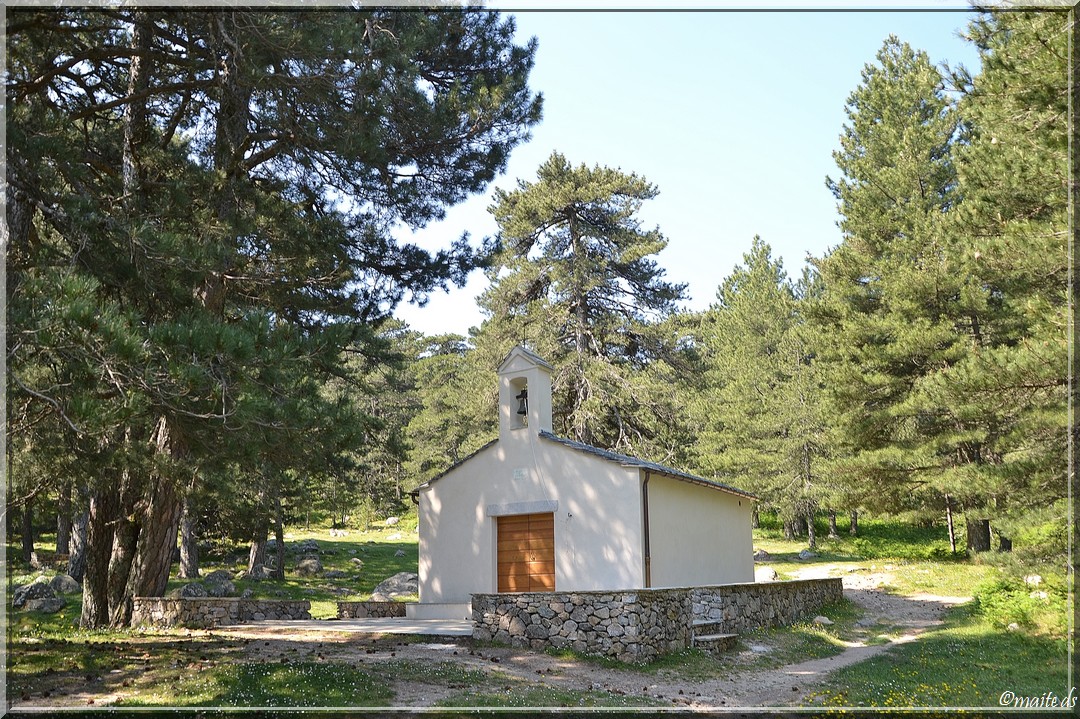 Chapelle de la Sainte-Vierge - Massif de Bavella - Corse