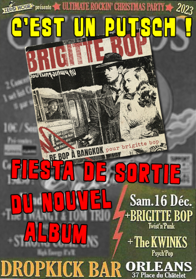  Brigitte Bop, une fiesta de sortie du nouvel album - Orléans