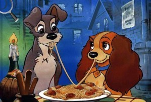 Hidden alphabets - Lady and the Tramp