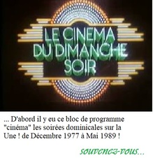 Nostalgiques ? ciné-dimanche