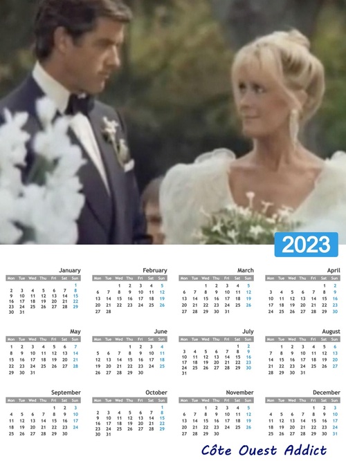Annual calendars 2023.