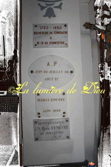 Saint Martin Vésubie : Le sanctuaire de la Madone de Fenestres