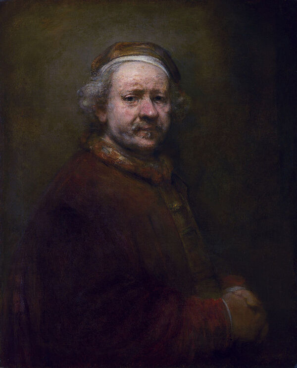 Mardi - Les autoportraits ( 11?) Rembrandt 