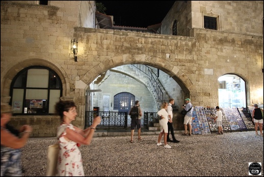 La vieille ville de Rhodes, l'île de Rhodes