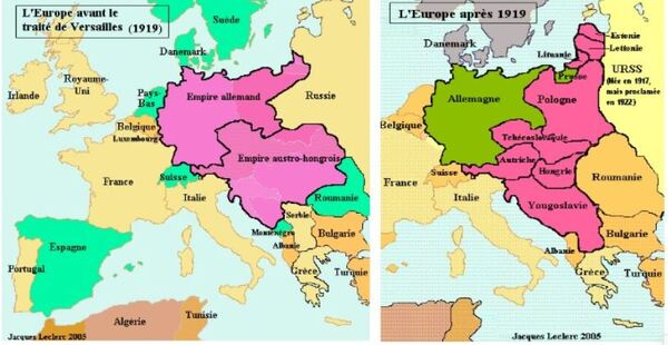1919-1939 : vingt ans de trêve en Europe . L’Europe démocratique : de l’affrontement à l’apaisement 1919-1929 (Huitième et dernière partie)
