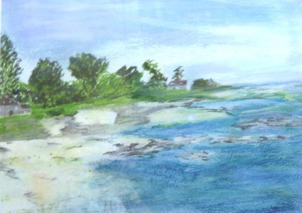 Blog de cathycolor : Artiste mal-voyante, Expasition de peinture en Bretagne, FOUESNANT, FINISTERE SUD. août 2007.