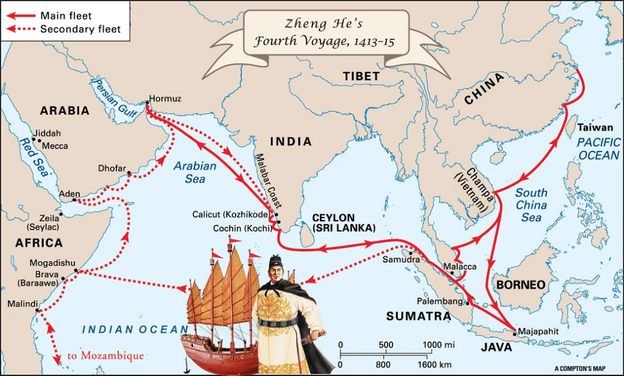 Le voyage de Zheng he
