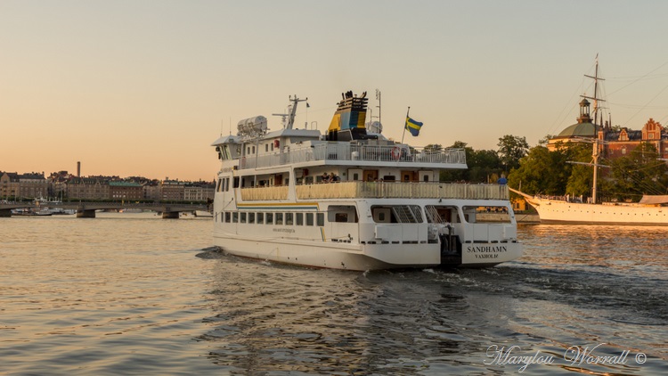 Suède : Au retour de Vaxholm arrivée à Stockholm