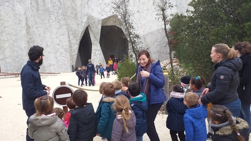 PS MS GS - Visite de la grotte Chauvet 2 - Visite, Pique-nique et galerie de l'Aurignacien