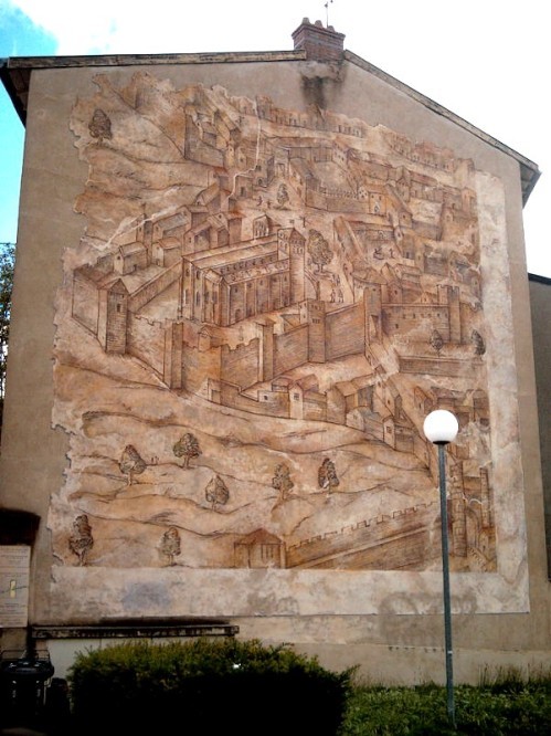 fresque murale