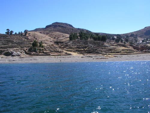 Voyage au Pérou août 2009, de Puno au Lac Titicaca,  île Amantani