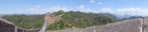 On a marché sur la grande muraille