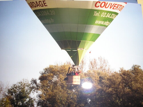 BAPTÊME  DE  L'AIR  EN  MONTGOLFIÈRE