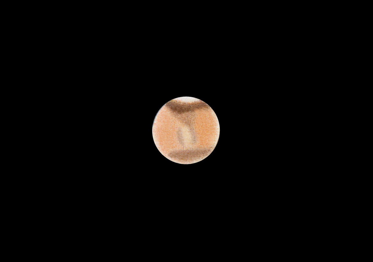 Observation de la planète Mars - Splendeurs du ciel profond