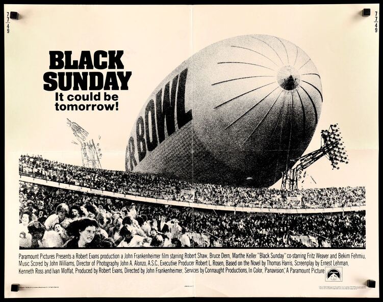 BLACK SUNDAY BOX OFFICE USA 1977