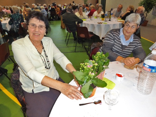 Le repas offert aux Séniors de la ville de Châtillon sur Seine...