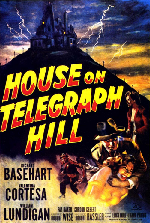 La maison sur la colline, House on telegraph hill, Robert Wise, 1951