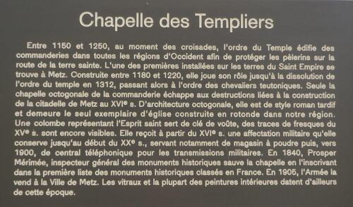 La Chapelle des Templiers à Metz