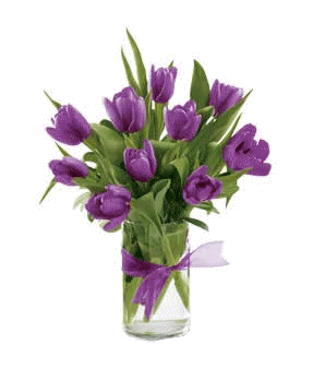 Tubes fleurs en vase/Virágok vázában png