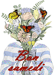 Bouquet et papillons (Suite 1)
