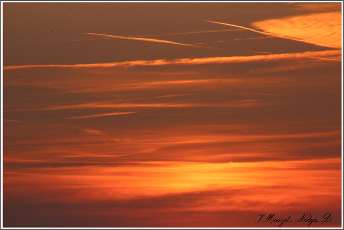 Contrail d'avion