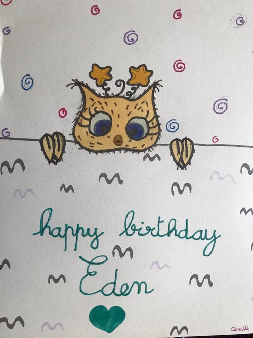 Bon anniversaire Eden