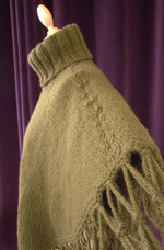 Poncho Col roulé