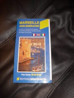 Plan guide " Marseille agglomération"