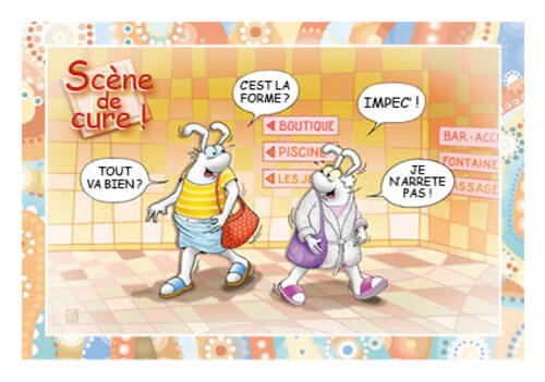 Cartes postales cure &thalasso