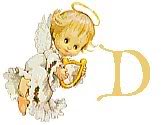 LETTRES ALPHABETS - PETIT ANGE MUSICIEN