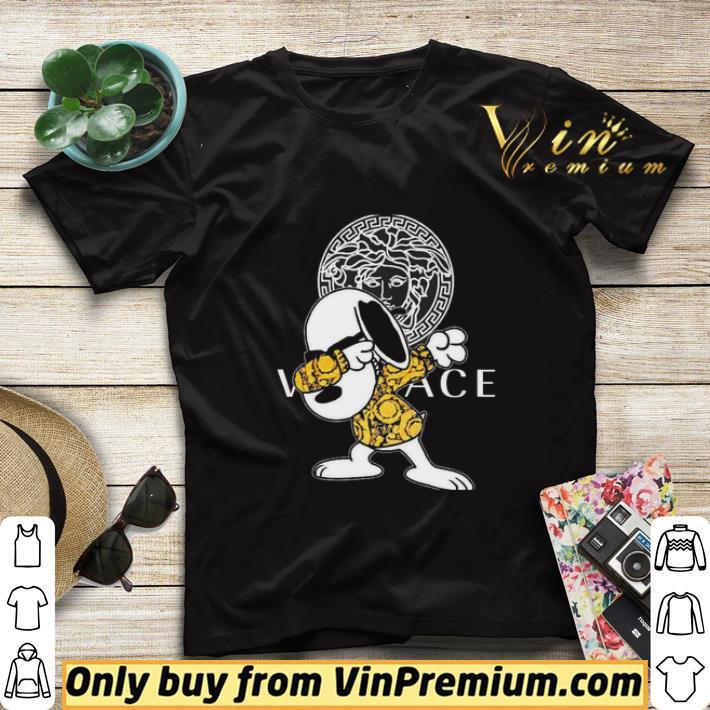 Gucci versace snoopy dabbing shirt