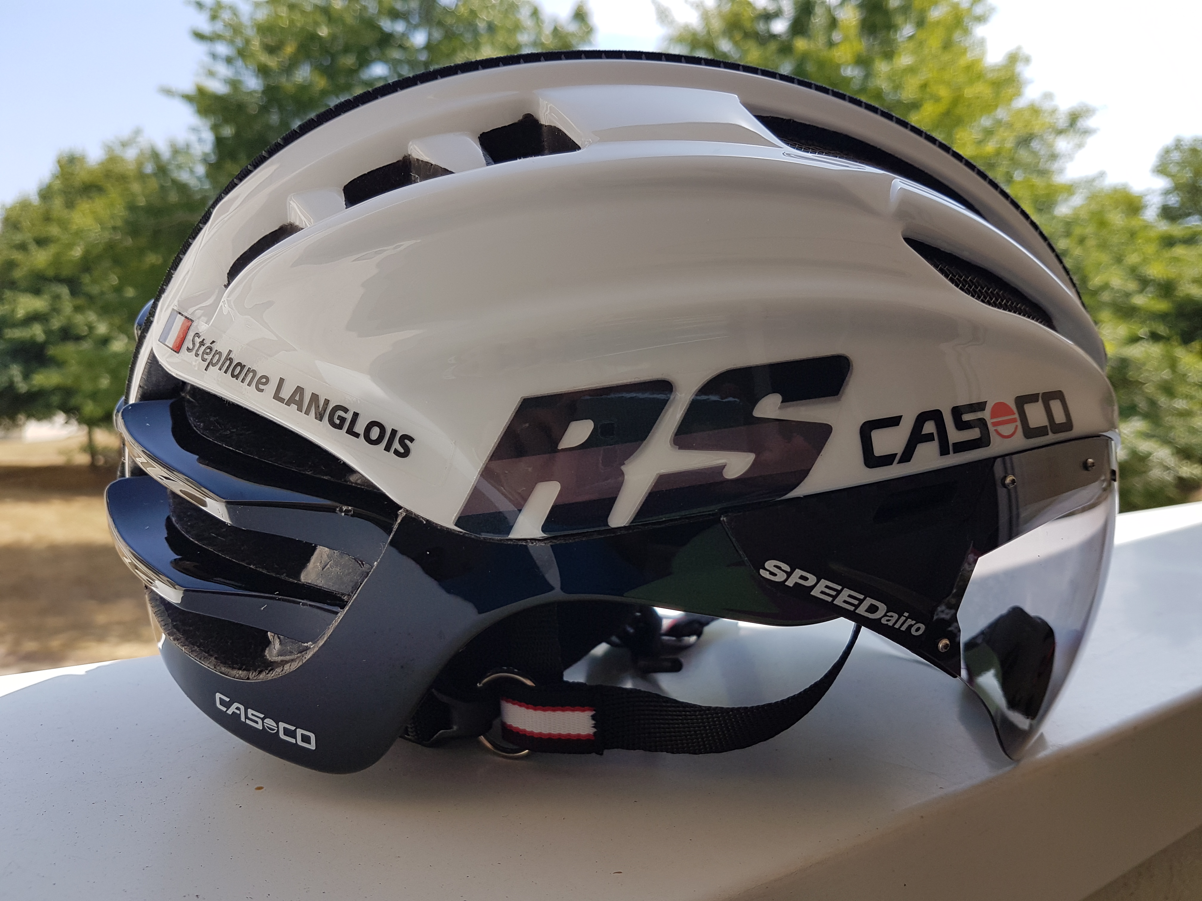 1er test du casque SPEEDairo RS de CASCO - @ Team SPONDYLARTHRITES