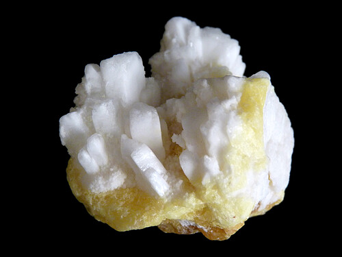 Aragonite & Soufre