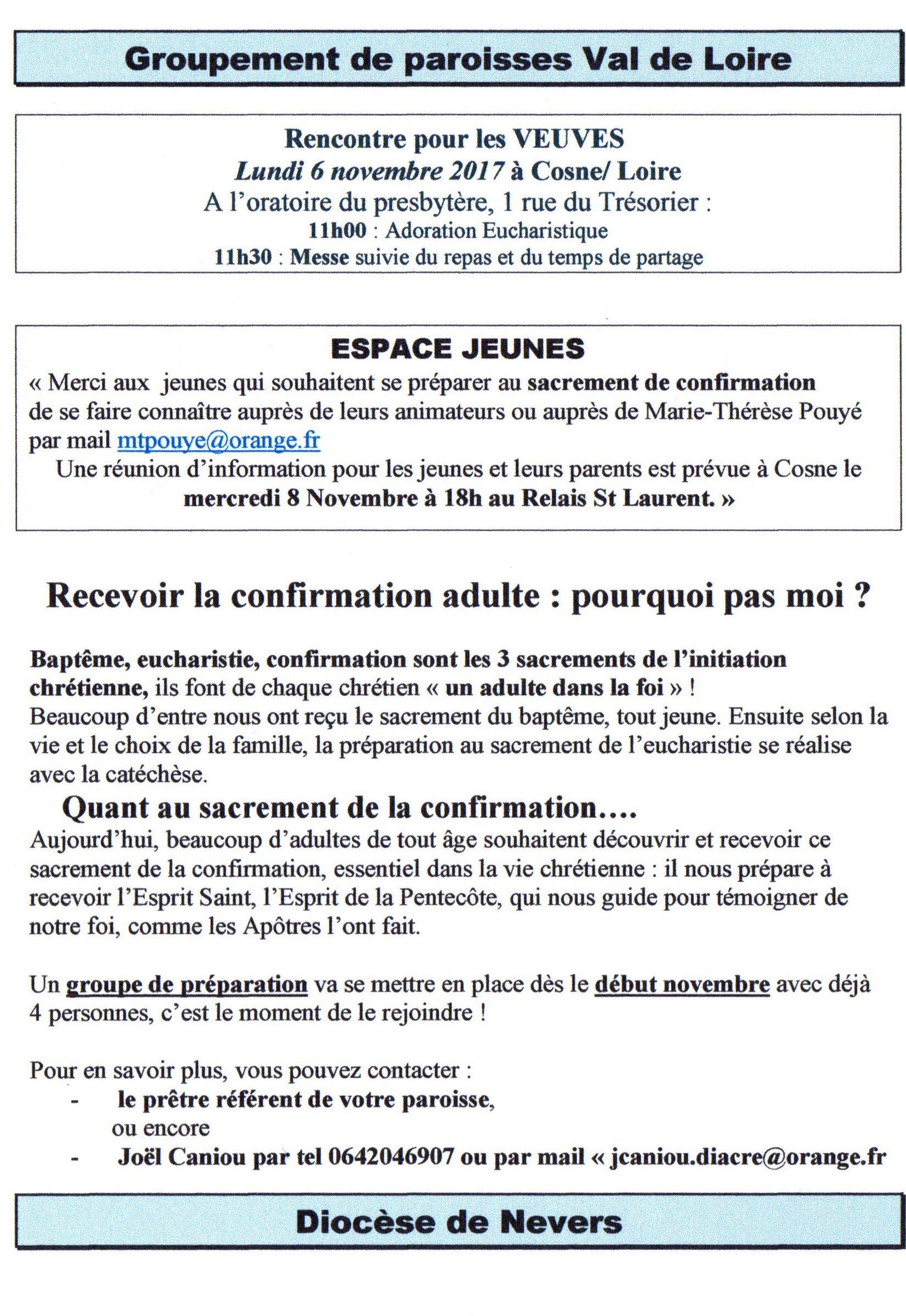 rencontre cosne loire