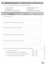 Dossiers d'évaluation - Palier 1