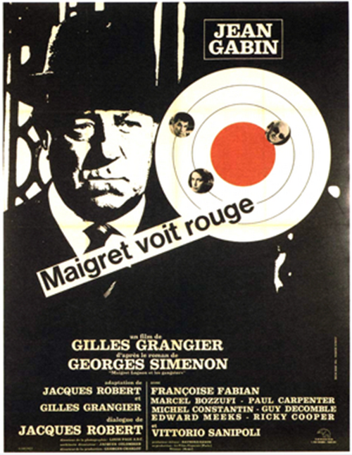 Maigret voit rouge, Gilles Grangier, 1963