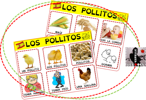 Comptine Los pollitos